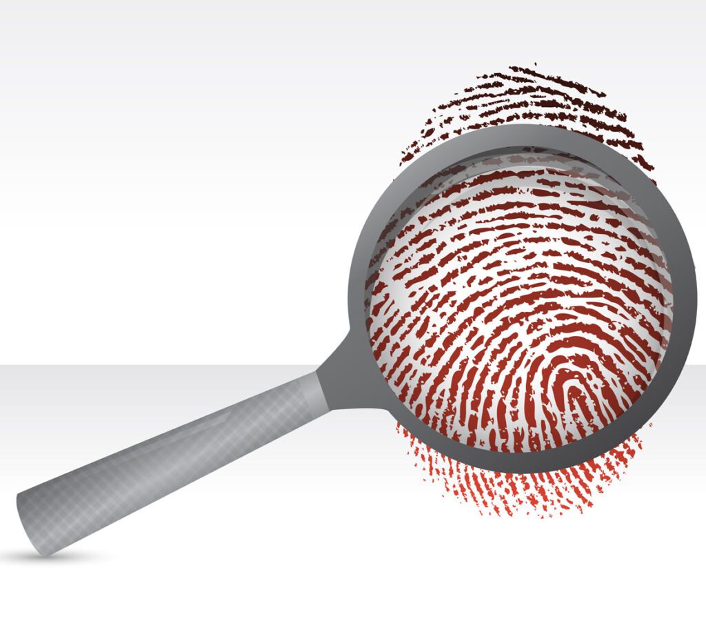 Fingerprints for Canadian PCC in India.
